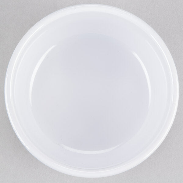 10.2 oz. White Melamine Cup - 6/Case