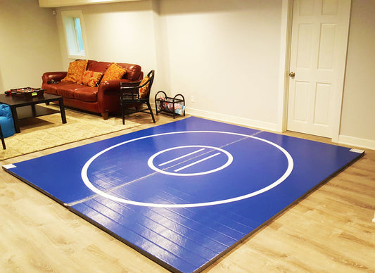 10' X 10' X 1 3/8" ROLL-UP WRESTLING MAT