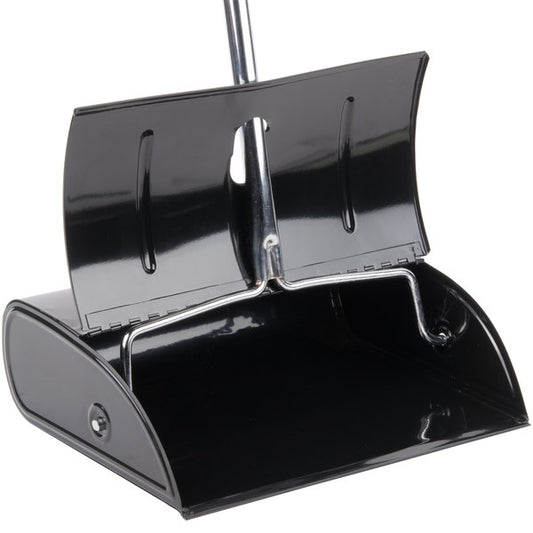 Impact Black Steel Lobby Dustpan