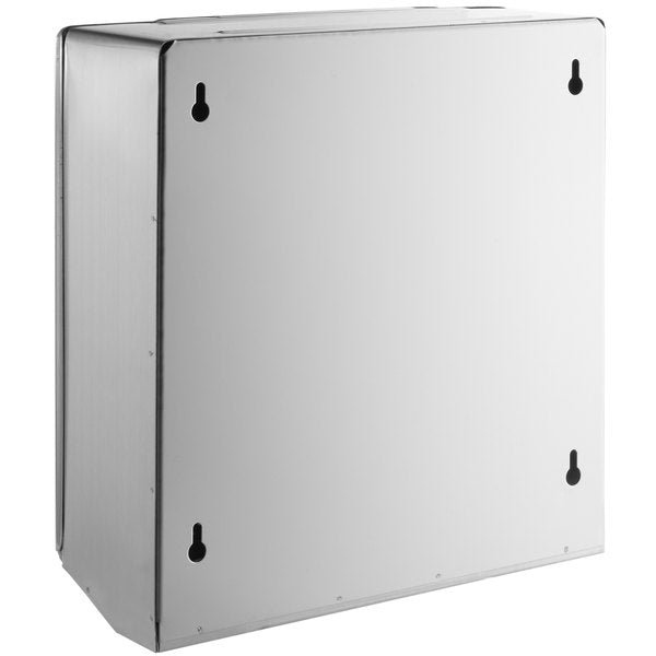 Stainless Steel 200 C-Fold or 275 Multifold Surface-Mounted Paper Towel Dispenser