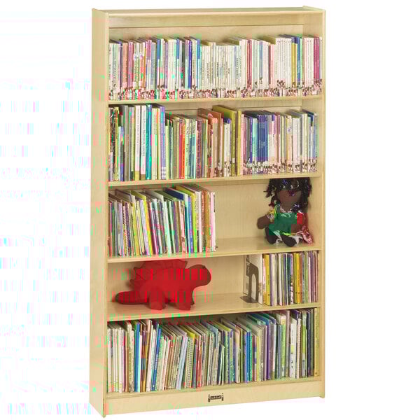 1/2" x 11 1/2" x 59 1/2" Natural Tall Bookcase