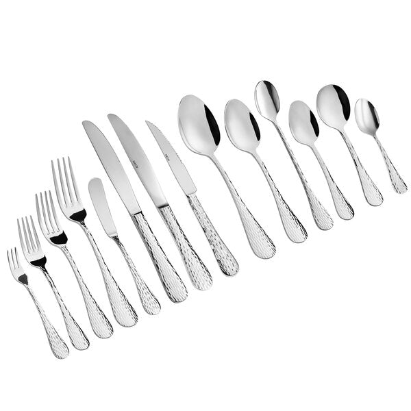 8 1/2" 18/0 Stainless Steel Heavy Weight European Dinner Fork - 12/Case