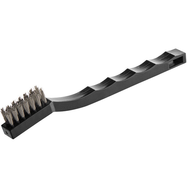 7" Toothbrush Style Grout Brush with Stainless Steel Bristles