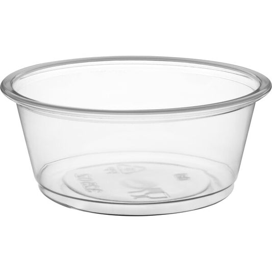3.25 oz. Clear Plastic Souffle Cup / Portion Cup