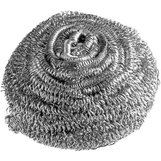 30g Stainless Steel Scrubber - 12/Pack