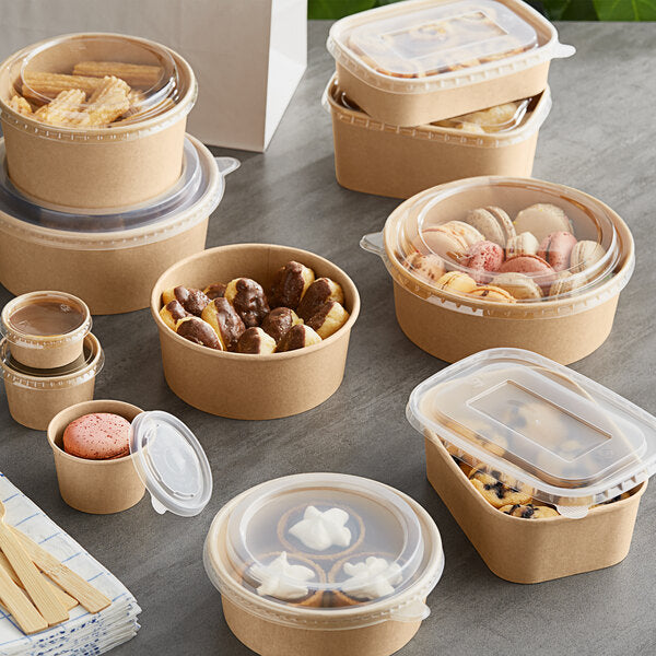 16-32 oz. Round Polypropylene Take-Out Lid