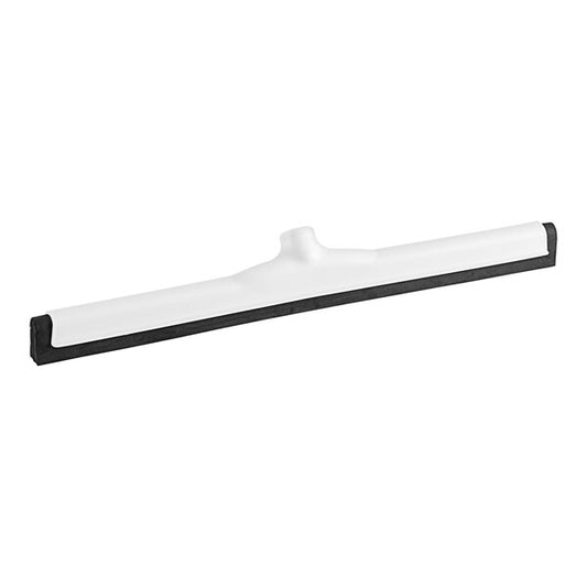 22" White Double Neoprene Foam Floor Squeegee with Plastic Frame