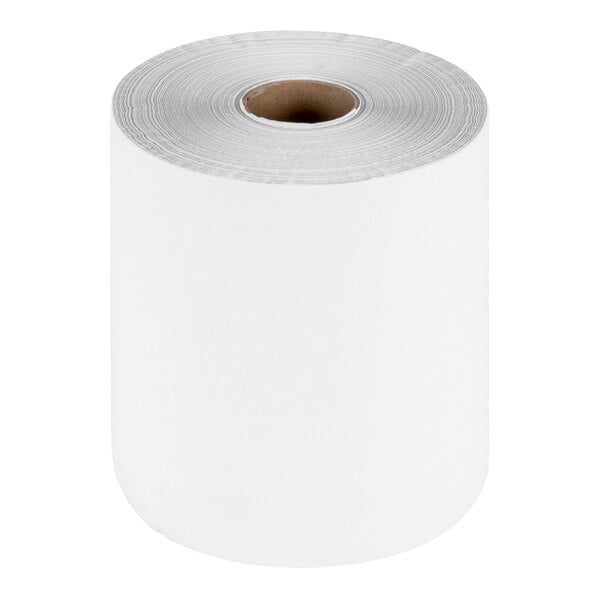 White Hardwound Paper Towel, 600 Feet / Roll - 12/Case