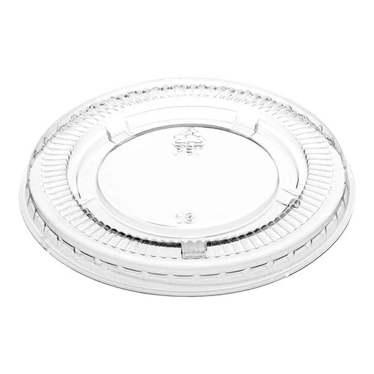 PET Plastic Lid for 3.25 to 5.5 oz. Souffle Cup / Portion Cup