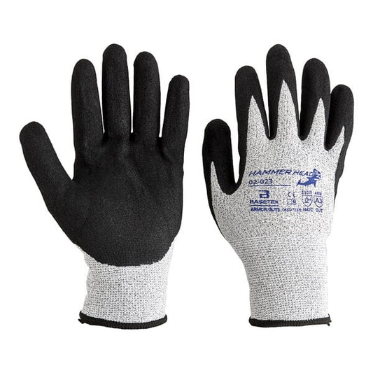 Level A3 HDPE Gloves with HCT Microfoam Nitrile Palm Coating