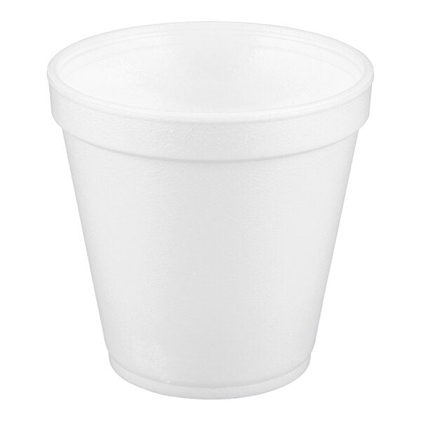 16 oz.White Customizable Foam Food Container