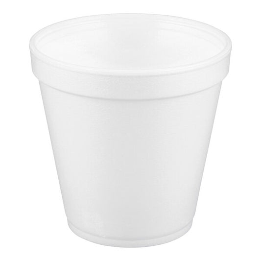 16 oz.White Customizable Foam Food Container