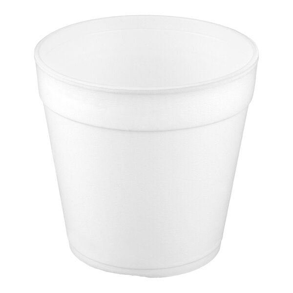 32 oz. White Foam Food Container