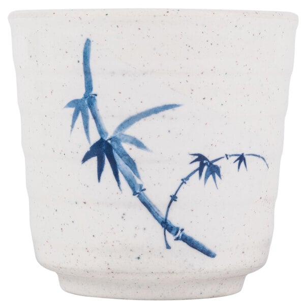 Blue Bamboo 11 oz. Melamine Tea Cup - 12/Case