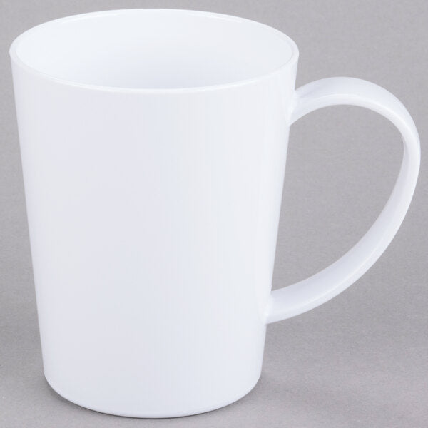12 oz. White Mug - 12/Case