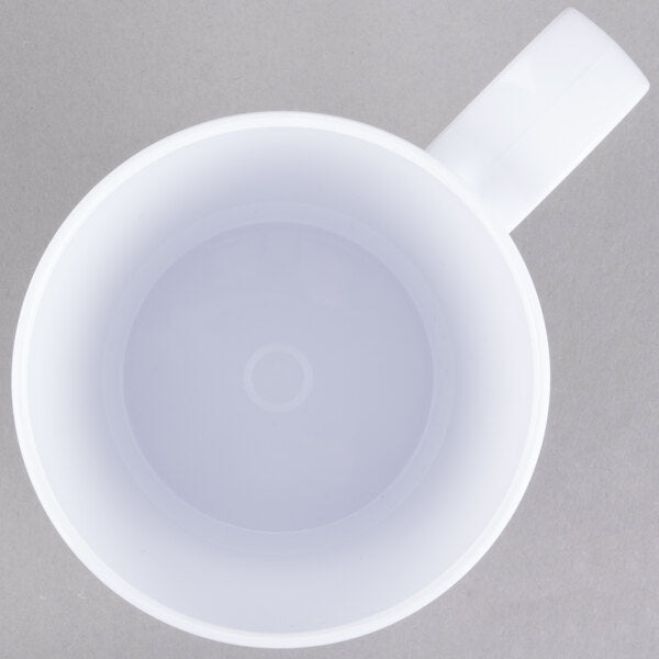 12 oz. White Mug - 12/Case