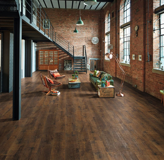 Commercial Floating Vinyl - Antique French Oak