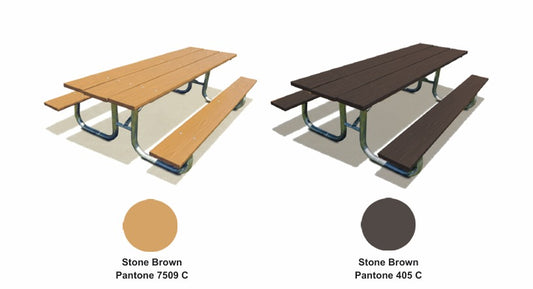 6’ Easy Access Plastic Picnic Table