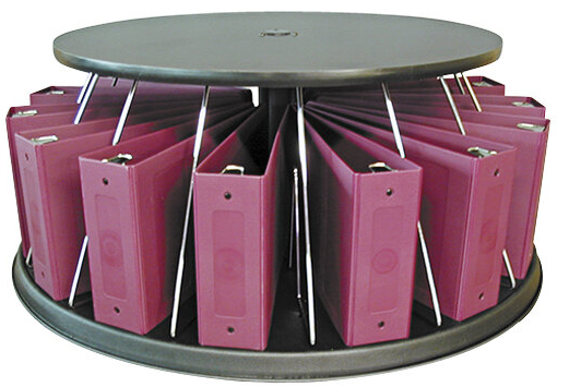 Countertop Binder Carousel