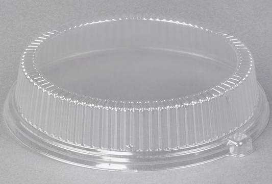 10" Clear Lid for Foam Plates