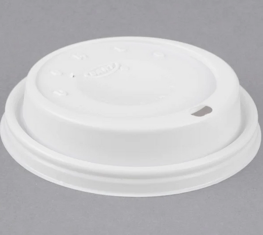 White Travel Lid