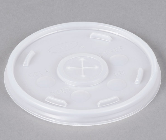 Translucent Lid with Straw Slot