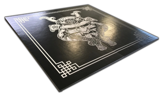 SAMURAI PRINTED 8' X 8' X 1 3/8" ROLL-UP MMA GRAPPLING MAT