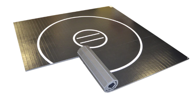 15' X 15' X 1 3/8" ROLL-UP WRESTLING MAT