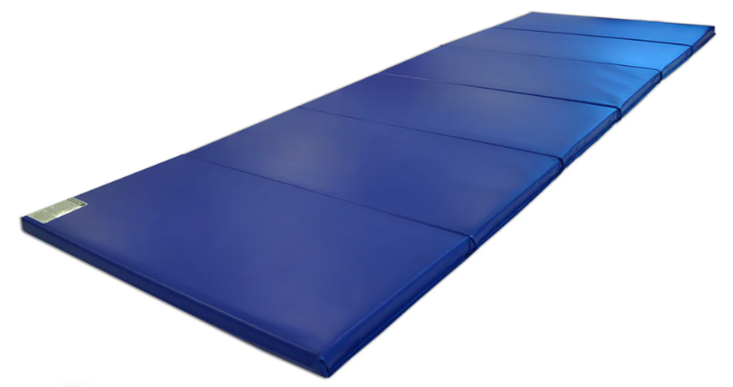 4' X 12'X 2" INTERMEDIATE LEVEL FOLDING GYMNASTICS MAT