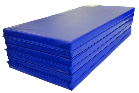 4' X 12'X 2" INTERMEDIATE LEVEL FOLDING GYMNASTICS MAT