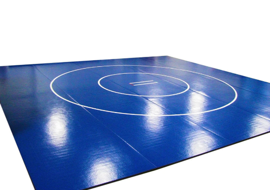30' X 30' ULTRA SHOCK ROLL-UP WRESTLING MAT