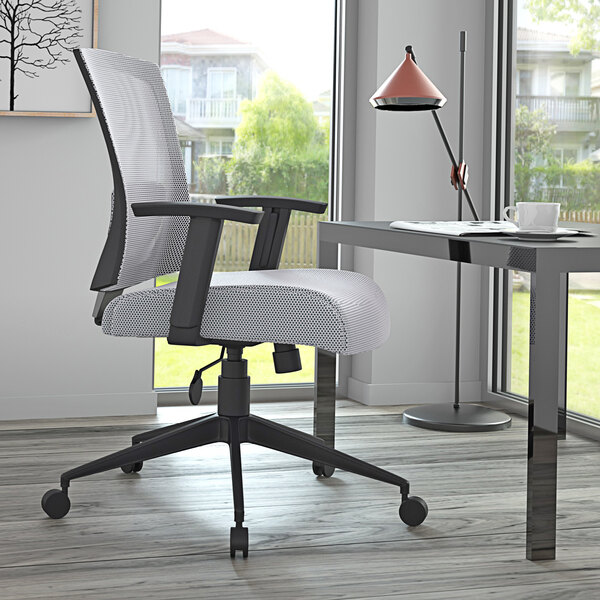 Gray Mesh Task Chair