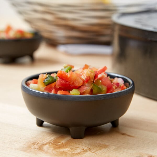 3 oz. Molcajete Ramekin - 48/Case