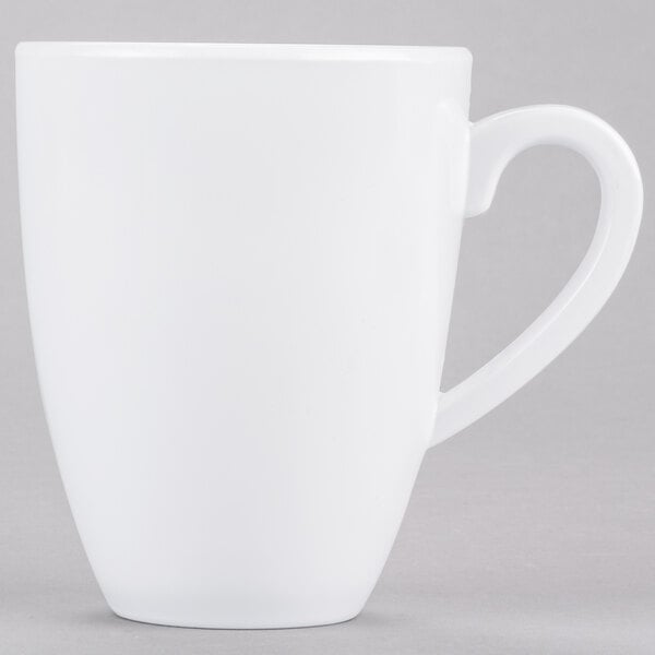 14 oz. White Melamine Mug - 6/Case