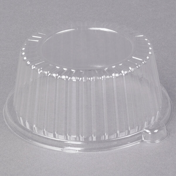 6" Clear Lid for Foam Dinnerware