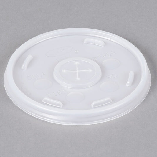 Translucent Lid with Straw Slot