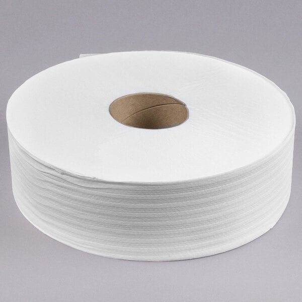 2-Ply Jumbo Toilet Tissue 1750' Roll with 12" Diameter - 6/Case