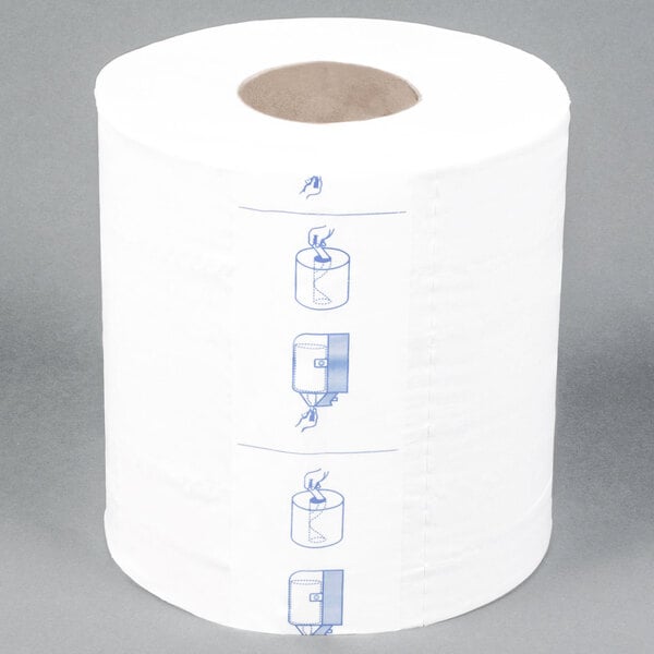 2-Ply Center Pull Paper Towel 600' Roll - 6/Case