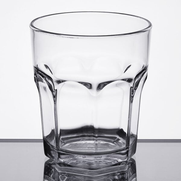 12 oz. Clear SAN Plastic Tumbler - 24/Case