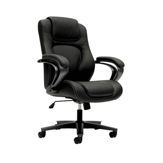 Black Vinyl Executive Office Chair