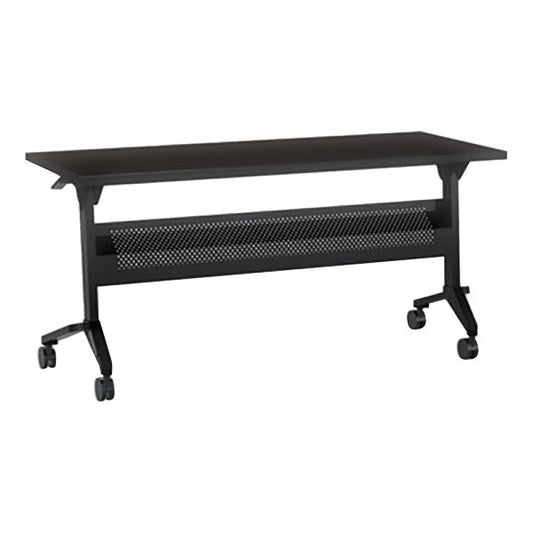 18" x 72" Laminated Rectangular Mocha Seminar Table Top