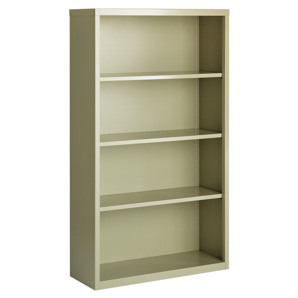 4-Shelf Welded Steel Bookcase - 34 1/2" x 13" x 60"