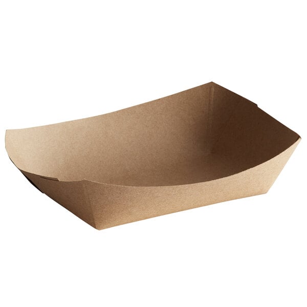 2 1/2 lb.  Customizable Paper Food Tray