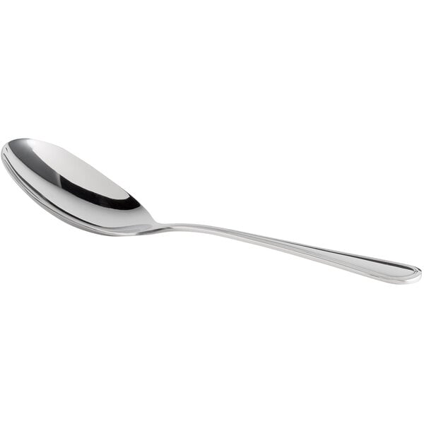 8 3/4" 18/8 Stainless Steel Extra Heavy Weight Solid Serving Spoon