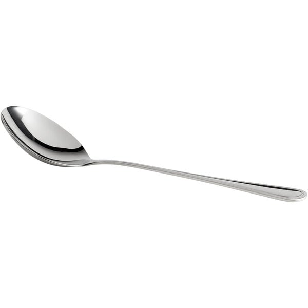 11 1/4" 18/8 Stainless Steel Extra Heavy Weight Solid Serving Spoon