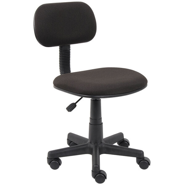 Black Fabric Steno Chair