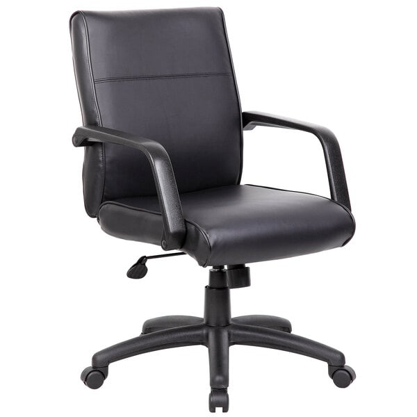 Black LeatherPlus Executive Chair