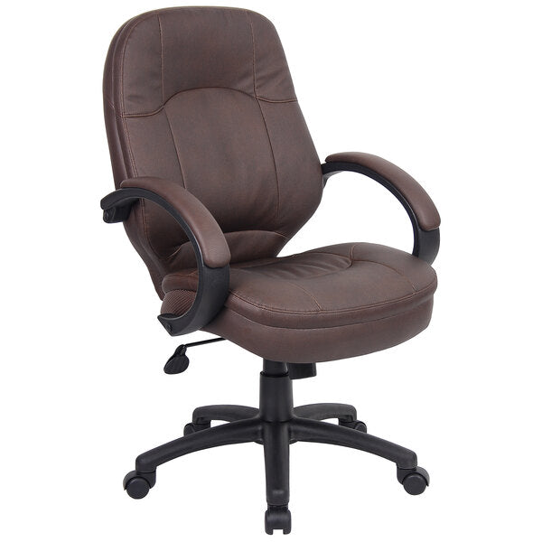 Brown LeatherPlus Executive Chair