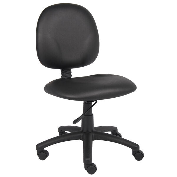 Black Caressoft Diamond Task Chair