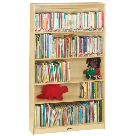 1/2" x 11 1/2" x 59 1/2" Natural Tall Bookcase